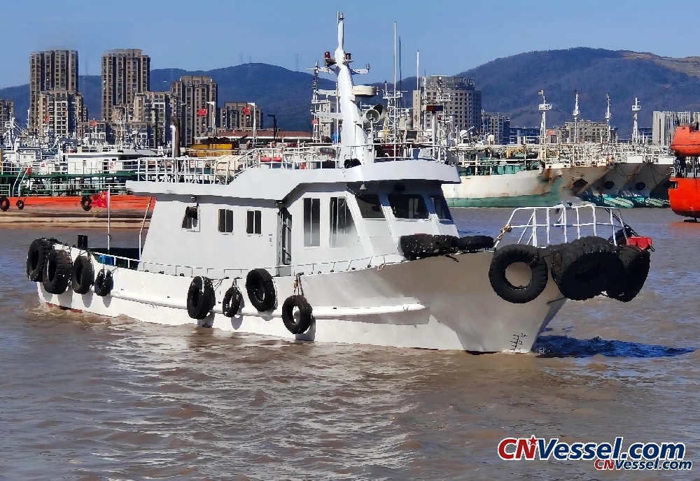 19.9-meter transport vessel for sale; full documentation available, and on-site inspection is welcom